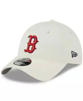 Мужская кремовая регулируемая кепка Boston Red Sox Chrome Core Classic 9Twenty New Era