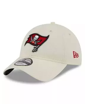Мужская кремовая регулируемая кепка Tampa Bay Buccaneers Core Classic 2.0 9TWENTY New Era, слоновая кость/кремовый