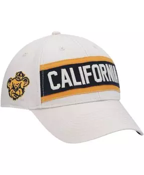 Мужская кремовая регулируемая шапка Cal Bears Crossroad MVP '47 Brand