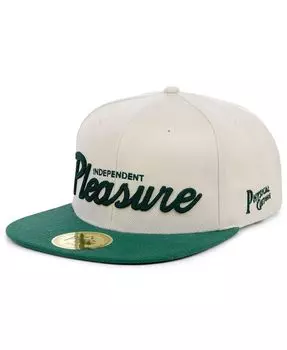 Мужская кремовая регулируемая шляпа Independent Pleasure Club of New Jersey Black Fives Snapback Physical Culture