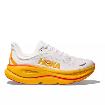 Мужская кроссовки BONDI 9 Hoka, белый/оранжевый