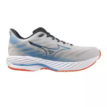 Мужская кроссовки для бега WAVE RIDER 28 Mizuno, жемчужно-серый