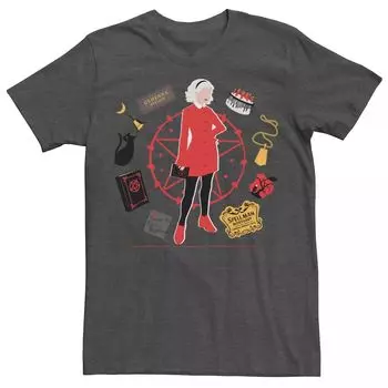 Мужская круглая футболка Adventures Of Sabrina Item Licensed Character