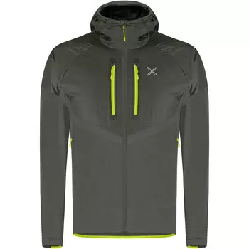 Мужская кружевная гибридная куртка Montura, зеленый