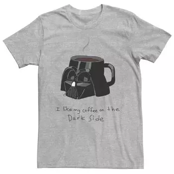 Мужская кружка Дарт Вейдер, футболка I Like My Coffee On The Dark Side Star Wars