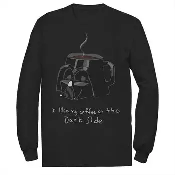 Мужская кружка «Звездные войны Дарт Вейдер» Футболка «I Like My Coffee On The Dark Side» Licensed Character