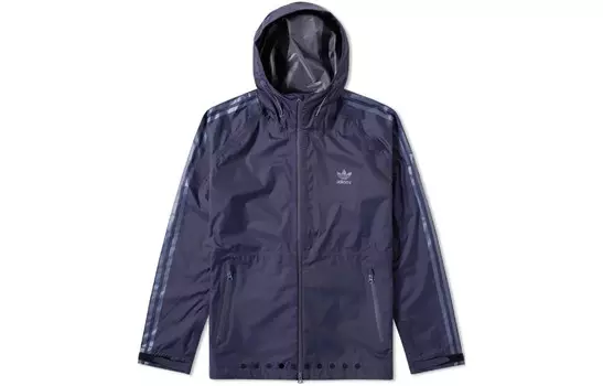 Мужская куртка ADICOLOR темно-синего цвета Adidas Originals, темно-синий