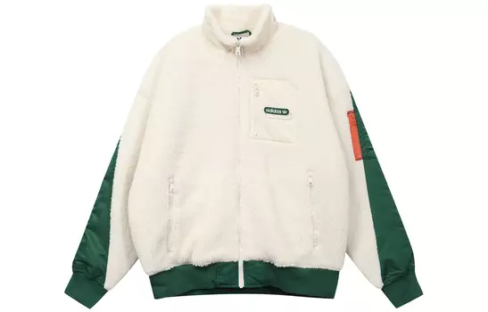 Мужская куртка adidas originals, Белая/Университетская кукуруза