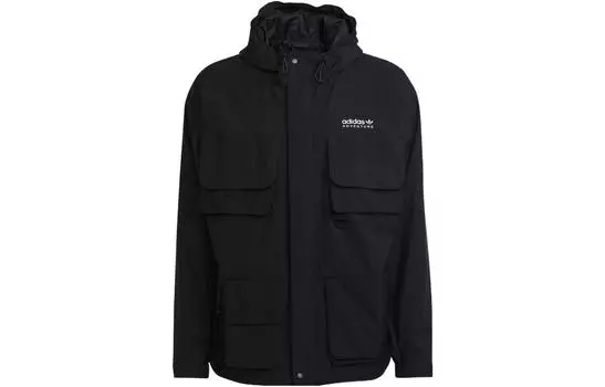 Куртка мужская Adidas Originals с накладными карманами, черный