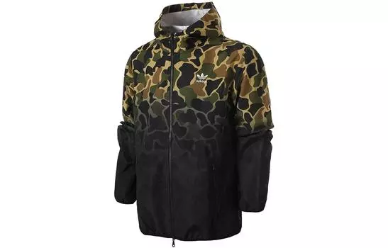 Мужская куртка Adidas Originals, цвет Black/Green