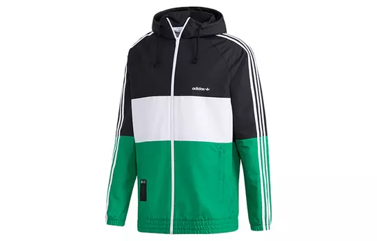 Мужская куртка Adidas Originals, цвет Black/Green
