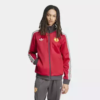 Мужская куртка Adidas Originals ФК «Манчестер Юнайтед», красный