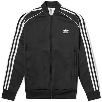 Мужская куртка Adidas Superstar Track, черный/белый