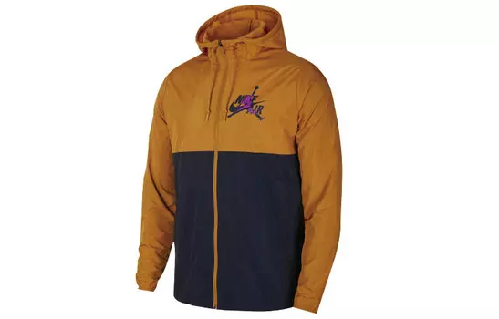 Мужская куртка Air, цвет оранжевый-черный Jordan, черный