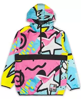 Мужская куртка-анорак с капюшоном big and tall relax Reason, мульти