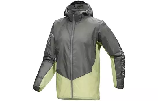 Мужская куртка Arcteryx, Арктический белый/Желтый/Арктический шелк/Эйфория
