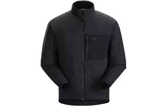 Куртка мужская Arcteryx Atom на молнии, черный