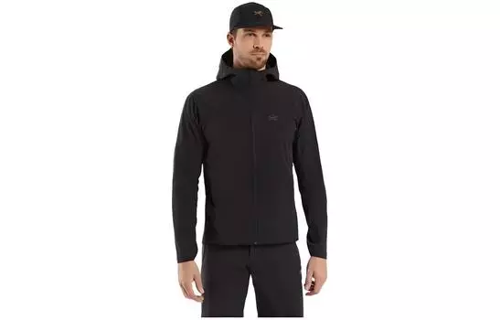 Мужская куртка Arcteryx, цвет Blue with Black Lettering