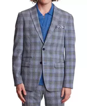 Мужская куртка Ashton в клетку Paisley & Gray, синий