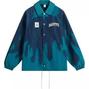 Мужская куртка Badfive Deep Blue Dragonfly Green Full Print Lining