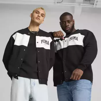 Мужская куртка-бомбер Puma Squad FL Puma, чёрный