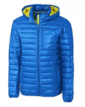 Мужская куртка Clique Stora, цвет Royal Blue/Visibility Green