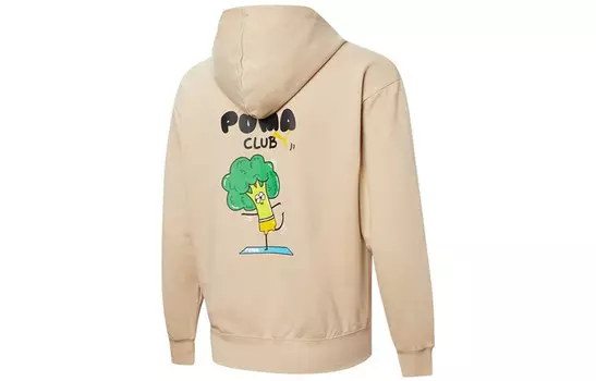 Мужская куртка Club Graphic цвета хаки Puma, хаки