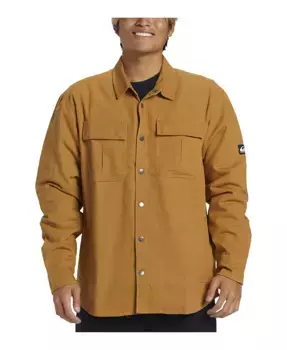 Мужская куртка Cold Snap из хлопка Quiksilver, коричневый