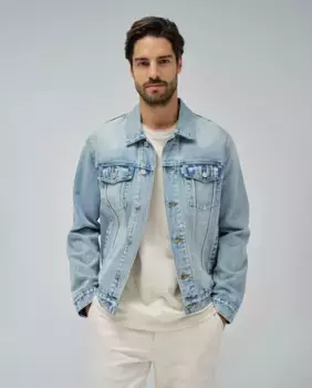 Мужская куртка дальнобойщика Salsa Jeans, синий