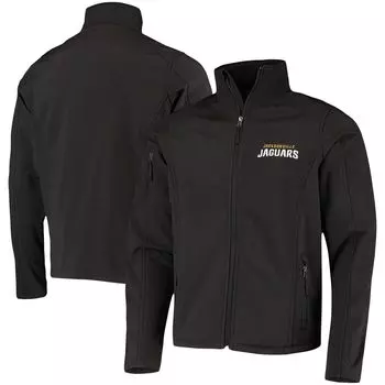 Мужская куртка Dunbrooke Black Jacksonville Jaguars Sonoma Softshell с молнией во всю длину