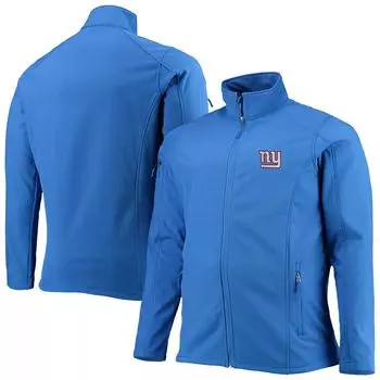 Мужская куртка Dunbrooke Royal New York Giants Big & Tall Sonoma Softshell с молнией во всю длину