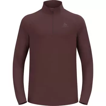 Мужская куртка Essential Ceramiwarm с молнией до половины и длинным рукавом Odlo, красный