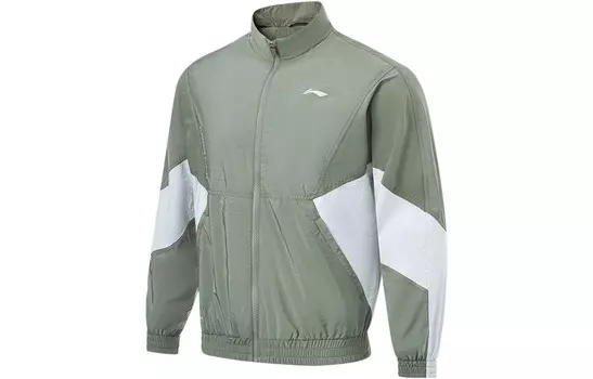 Мужская куртка Fitness Series серо-зеленого цвета Lining