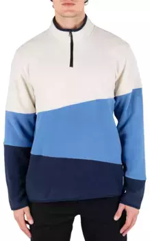 Мужская куртка Hurley Mesa Windchill на молнии 1/4, цвет Bone 2