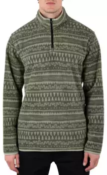 Мужская куртка Hurley Mesa Windchill на молнии 1/4, цвет Malverde