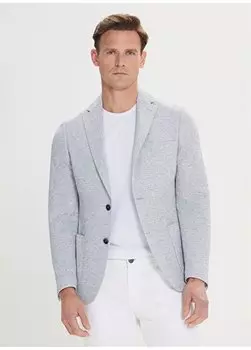 Мужская куртка индиго 4A0424200021 Altnyldz Classics, индиго