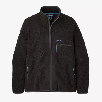 Мужская куртка из восстановленного флиса Patagonia, черный