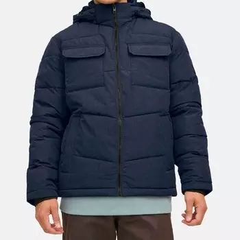 Мужская куртка jjbrady Puffer sn Jack & Jones, синий