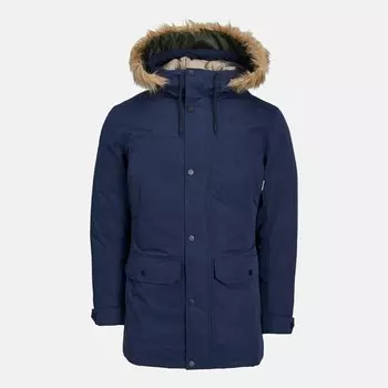 Мужская куртка jjwinner парка меховая Jack & Jones, синий