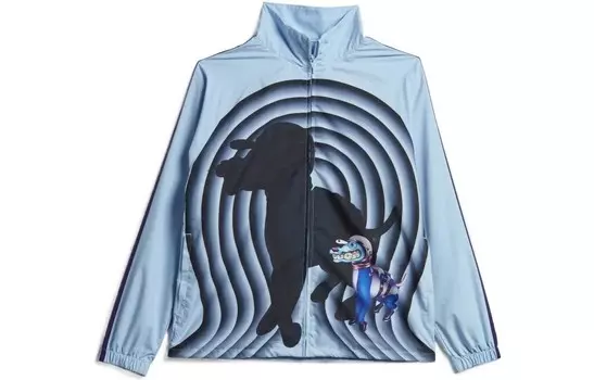 Мужская куртка Kerwin Frost Collection розового и синего цвета Adidas Originals, голубой