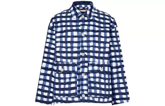 Мужская куртка Marni Co-Branding Sea Blue Uniqlo, цвет Sea Blue