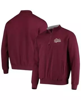 Мужская куртка maroon montana grizzlies tortugas logo с молнией на четверть Colosseum