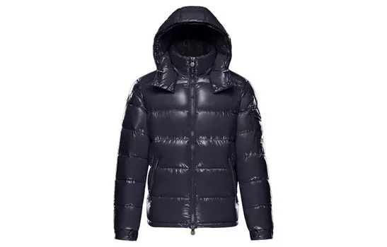 Мужская куртка Maya Down темно-синего цвета Moncler, темно-синий