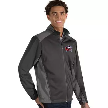 Мужская куртка на молнии Antigua Revolve Columbus Blue Jackets