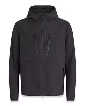 Мужская куртка на молнии и капюшоне Belstaff, черный