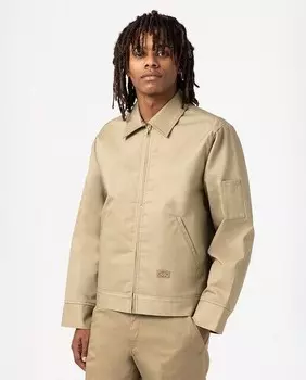 Мужская куртка на молнии спереди Dickies, хаки