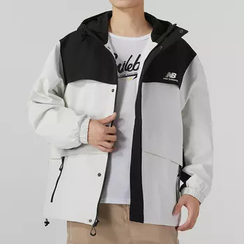 Мужская куртка New Balance, цвет Black/White