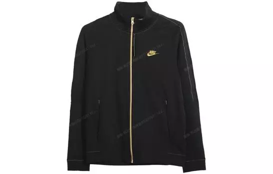 Мужская куртка Nike, цвет Black/Gold