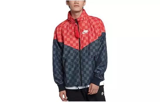 Мужская куртка Nike, цвет Black/Red