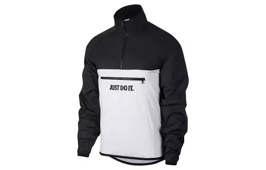 Мужская куртка Nike, цвет Black/True White